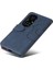 Huawei P50 Pro Pu Deri Flip Folio Kılıf Kickstand Koruyucu (Yurt Dışından) 2