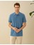 Erkek Koyu Mavi Regular Fit Basic Tişört 50291576-VR032 1