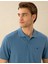 Erkek Koyu Mavi Regular Fit Basic Tişört 50291576-VR032 2