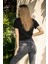 Kadın Antrasit Skinny Jean D21-012 Irwear 3