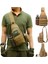 Ordu Yeşil-Askeri Taktik Sling Omuz Çantası Erkekler Açık Yürüyüş Kamp Ordu Avcılık Balıkçılık Şişe Göğüs Paketi Sling Molle Sırt Çantası (Yurt Dışından) 1
