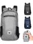 Gri-Açık Yürüyüş Çantası 20L Hafif Taşınabilir Sırt Çantası Katlanabilir Su Geçirmez Katlanır Ultralight Paketi Kadın Erkek Seyahat Yürüyüş Için (Yurt Dışından) 2