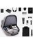 Yucama Dizüstü Bilgisayar 15,6 Inç, Seyahat , Iş Ince Dayanıklı Dizüstü Bilgisayarlar USB Şarj Portlu Seyahat Sırt Çantaları, Kolej Okul Bookbag - Grey (Yurt Dışından) 4