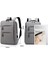 Yucama Dizüstü Bilgisayar 15,6 Inç, Seyahat , Iş Ince Dayanıklı Dizüstü Bilgisayarlar USB Şarj Portlu Seyahat Sırt Çantaları, Kolej Okul Bookbag - Grey (Yurt Dışından) 5