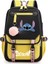 Yucama Yeni Lilo Stitch Stitch Stitch USB Şarj Edilebilir Okul Çantası Erkek ve Kadın Öğrenci Sırt Çantası Sırt Çantası - Beyaz (Yurt Dışından) 1