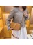Kadınlar Için Sınır Ötesi Çantalar 2024 Yeni Stil Basit Moda Şeker Rengi Tek Omuz Crossbody Çanta Doku Batı Tarzı Eyer Çantası (Yurt Dışından) 5