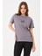 Kadın I Don`t Do Normal Yazı Baskı Detaylı Rahat Kesim T-Shirt 5