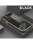 Realme Gt2 Kılıf Parlak Kenarlı Altın Işlemeli Kamera Korumalı Kapak 1