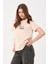 Kadın I Don`t Do Normal Yazı Baskı Detaylı Rahat Kesim T-Shirt 4
