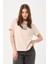 Kadın I Don`t Do Normal Yazı Baskı Detaylı Rahat Kesim T-Shirt 5