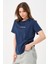 Kadın Just Strong Yazı Baskı Detaylı Rahat Kesim T-Shirt 5