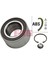 Ön Teker Rulmani Fiesta V 01 Focus 99-04 Fusion 02 Abs Sensörlü 38.993X72X37 18051 1