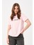 Kadın Just Strong Yazı Baskı Detaylı Rahat Kesim T-Shirt 5