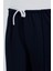 Kadın Lacivert Bol Paça Çımalı Pantolon 6662 5