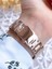 Rose Gold Renk 3 Atm Suya Dayanıklı Çelik Kordon Özel Tasarım Kadın Kol Saati BF81969AWT 3