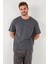 Pamuklu Regular Fit Kısa Kollu Pijama Takımı Erkek Pijama Takımı 6572012 4
