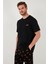 Pamuklu Regular Fit Kısa Kollu Pijama Takımı Erkek Pijama Takımı 6572012 4