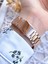 Rose Gold Renk 3 Atm Suya Dayanıklı Çelik Kordon Özel Tasarım Kadın Kol Saati BFL2126AWT-C 3