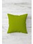 Düz Renk Fıstık Yeşili Çift Tarafı Baskı Gizli Fermuarlı Yastık Kılıfı Kırlent Koltuk Yastık Kılıfı 1