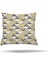 Geometrik Karo Zigzak Kilim Desen Gizli Fermuarlı Yastık Kılıfı Kırlent Kılıfı 3