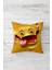 Dil Çıkaran Emoji Çift Tarafı Baskılı Gizli Fermuarlı Yastık Kılıfı Kırlent Koltuk Yastık Kılıfı 1