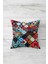Patchwork Desenli Çift Tarafı Baskı Gizli Fermuar Yastık Kılıfı Kırlent Koltuk Yastık Kılıfı 1