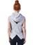 Ceres Kapüşonlu Çapraz Sırt Detaylı Cepli Sweatshirt 1
