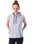 Ceres Kapüşonlu Çapraz Sırt Detaylı Cepli Sweatshirt 2
