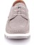 19601 Confort Deri Sneaker Erkek Babet Gri 3