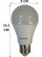 10,5W (75W) 2700K (Sarı Işık) E27 Duylu LED Ampul (2 Adet) 4