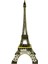 Minyatür Metal Paris Eyfel Kulesi Dekoratif Biblo 48 cm 2