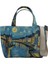 Kadın Vegan Çok Renkli Medium Tote Bag - Sea Sparkles Tasarım 2