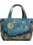 Kadın Vegan Çok Renkli Medium Tote Bag - Sea Sparkles Tasarım 3