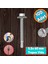 Trapez Çatı Vidası 5.5X60 mm Paket 100 Adet Matkap Uçlu Sac Akıllı Vida Çatı Panel Metal Ağaç Vidası 1