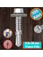 Trapez Çatı Vidası 5.5X25 mm Paket 100 Adet Matkap Uçlu Sac Akıllı Vida Çatı Panel Metal Ağaç Vidası 1