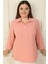 Polo Yaka Cepli Çeyrek Kol B.b. Bluz 2