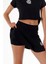 2 Katmanlı Tenis Eteği - Şort Etek Siyah 3