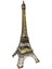 Minyatür Metal Paris Eyfel Kulesi Dekoratif Biblo 38 cm 1