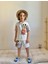 Yigit Butik Mickey Baskılı Şortlu Erkek Çocuk Takım 1