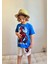 Yigit Butik Spiderman Baskılı Şortlu Erkek Çocuk Takım 1