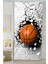 Halı Basket Toplu Çift Kanatlı Çocuk Odası Fon Perde 1