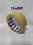 Kağıt Bant Boya Maskeleme Bandı 50 mm x 30 Metre - 12 Adet 1
