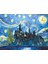 Hoqwardslı Geceler Sayılarla Boyama Seti 50X65 cm Tuvale Gerili 1