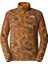 The North Face M 100 Glacier Printed 1/4 Zip Erkek Outdoor Sweatshirts NF0A858ZWKO1 Renkli 5