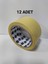 Kağıt Bant Boya Maskeleme Bandı 38 mm x 30 Metre - 12 Adet 1