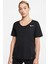 City Sleek Top Kadın Siyah Koşu Tişörtü 1