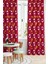 Çocuk ve Bebek Odası Taraftar Futbol Serisi Fon Perde Tek Kanat (Child Room Curtain) 1