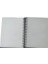 Tuval 16X23CM Spiralli Sert Kapak 100 Yaprak Çizgili Defter 3