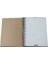 Tuval 16X23CM Spiralli Sert Kapak 100 Yaprak Çizgili Defter 2