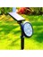 18W Yeşil Renk LED Işık Güneş Enerjili Kazıklı Çim Lambası Cata Solar Bahçe Armatürü 3